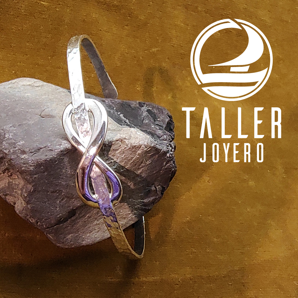 Esclava Plata Infinito 02 -002 tallerjoyero.cl