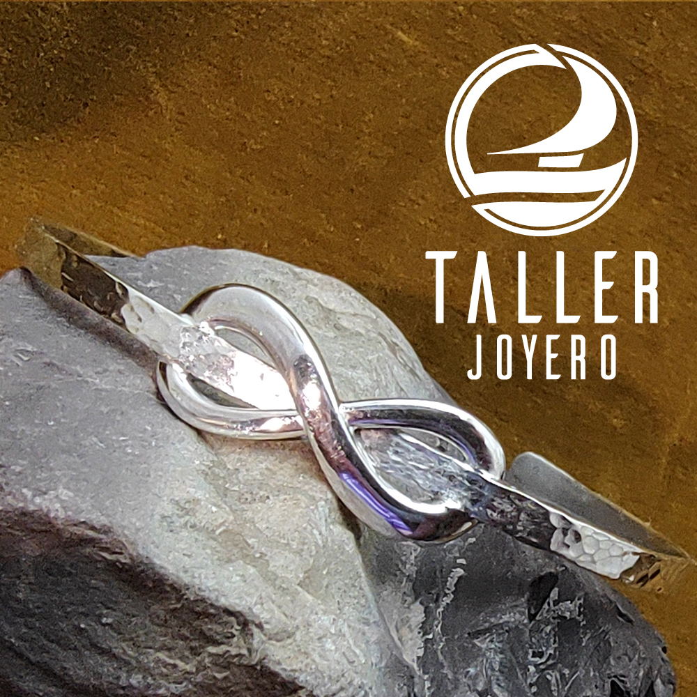 Esclava Plata Infinito 02 -003 tallerjoyero.cl