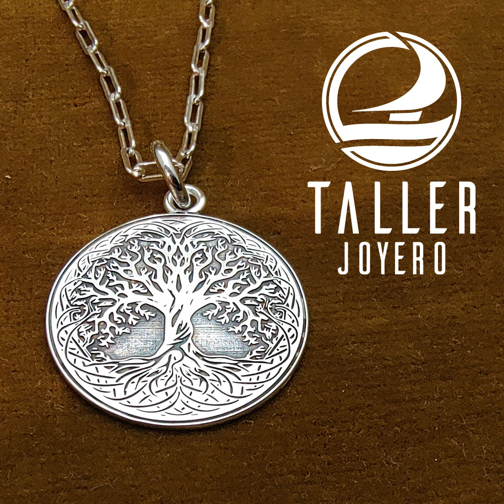 Medallon Arbol De la Vida 01 -001 tallerjoyero.cl