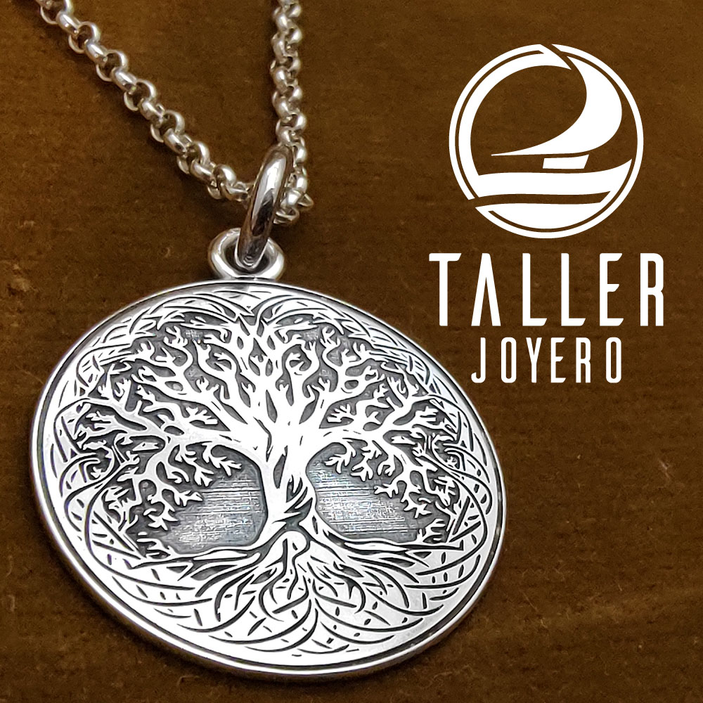 Medallon Arbol De la Vida 01 -003 tallerjoyero.cl