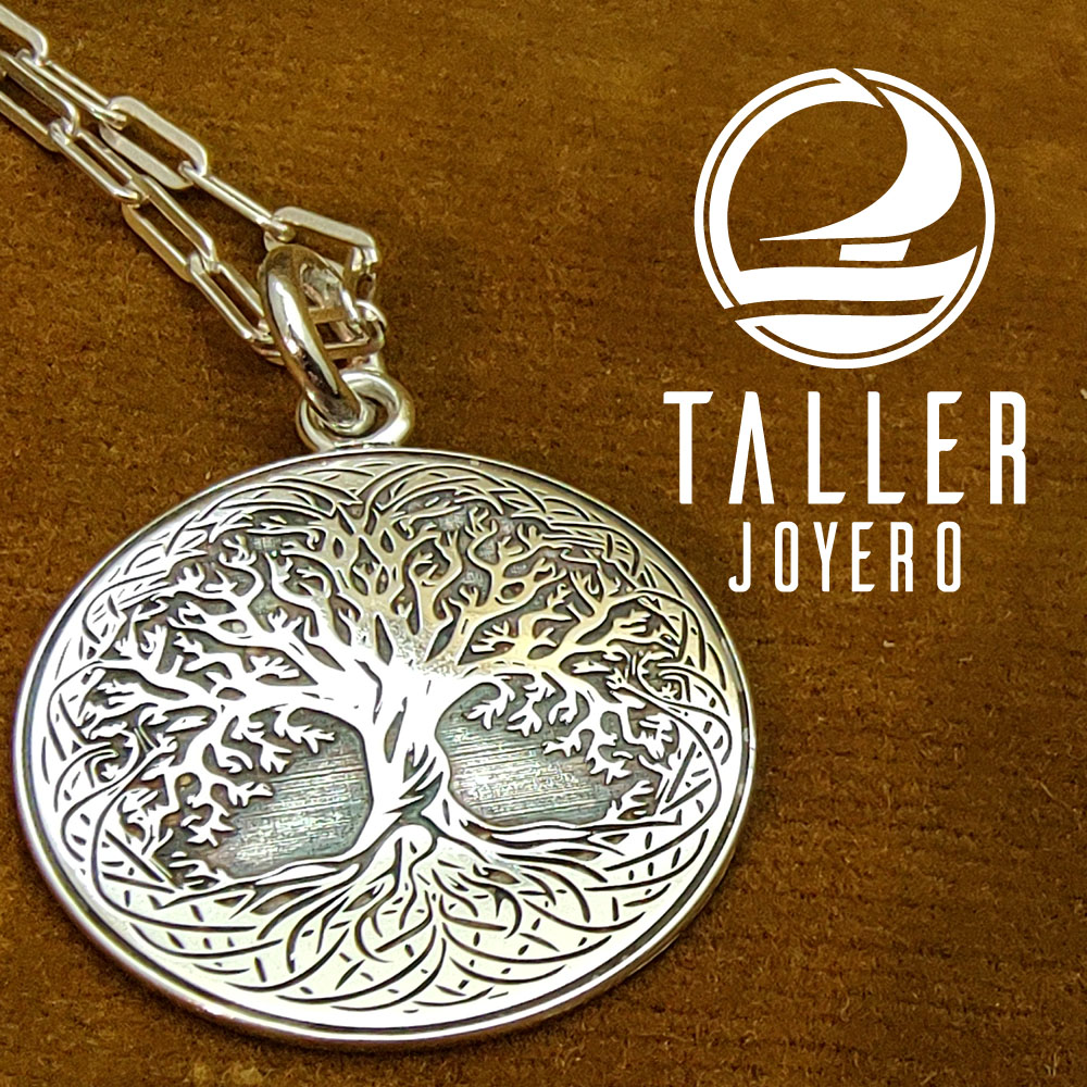 Medallon Arbol De la Vida 01 -005 tallerjoyero.cl
