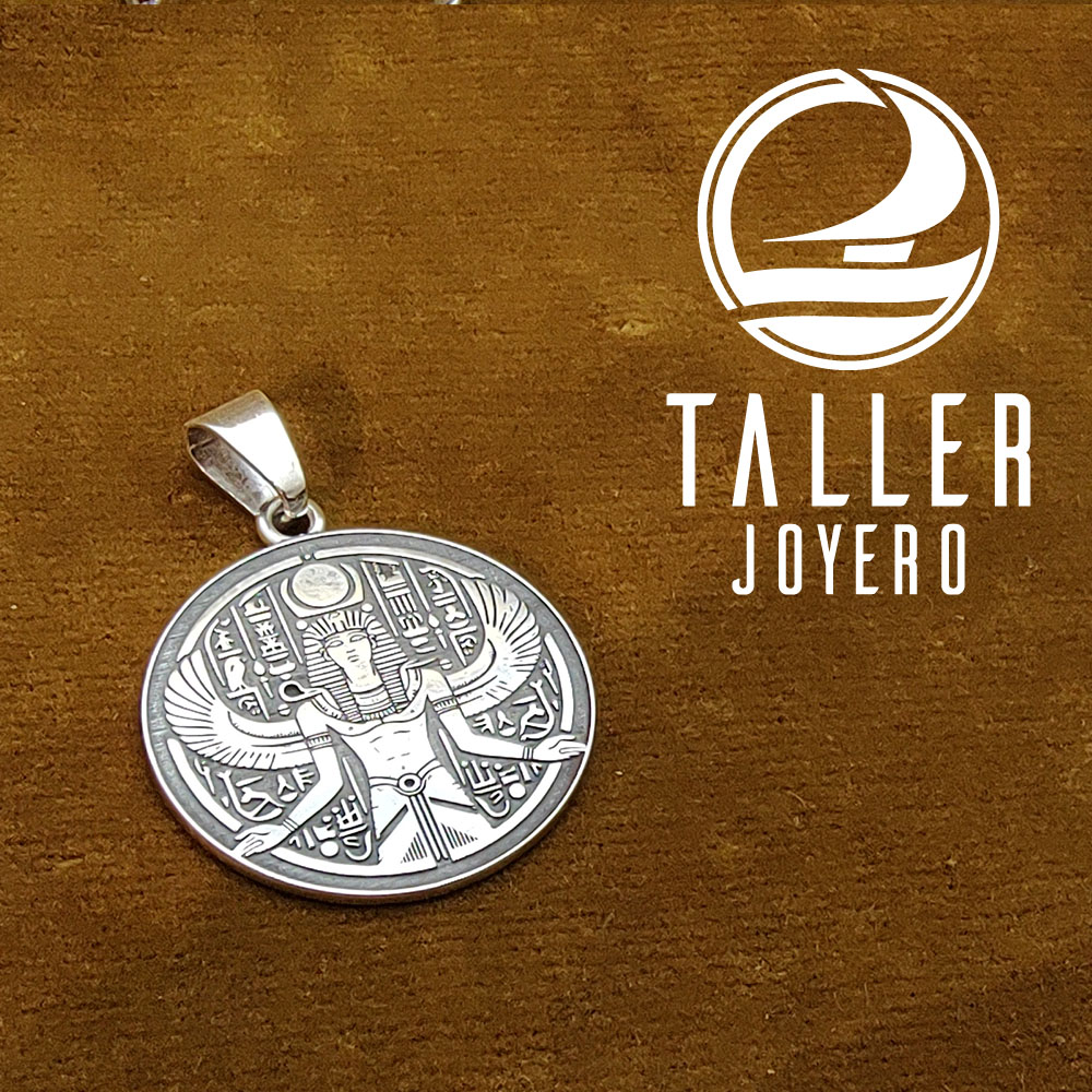 Medallon Horus 01 -001 tallerjoyero.cl