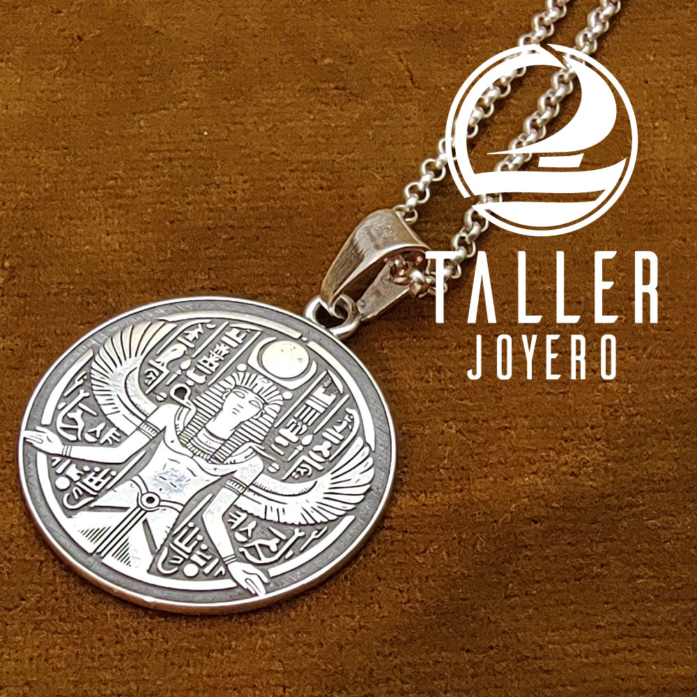 Medallon Horus 01 -002 tallerjoyero.cl
